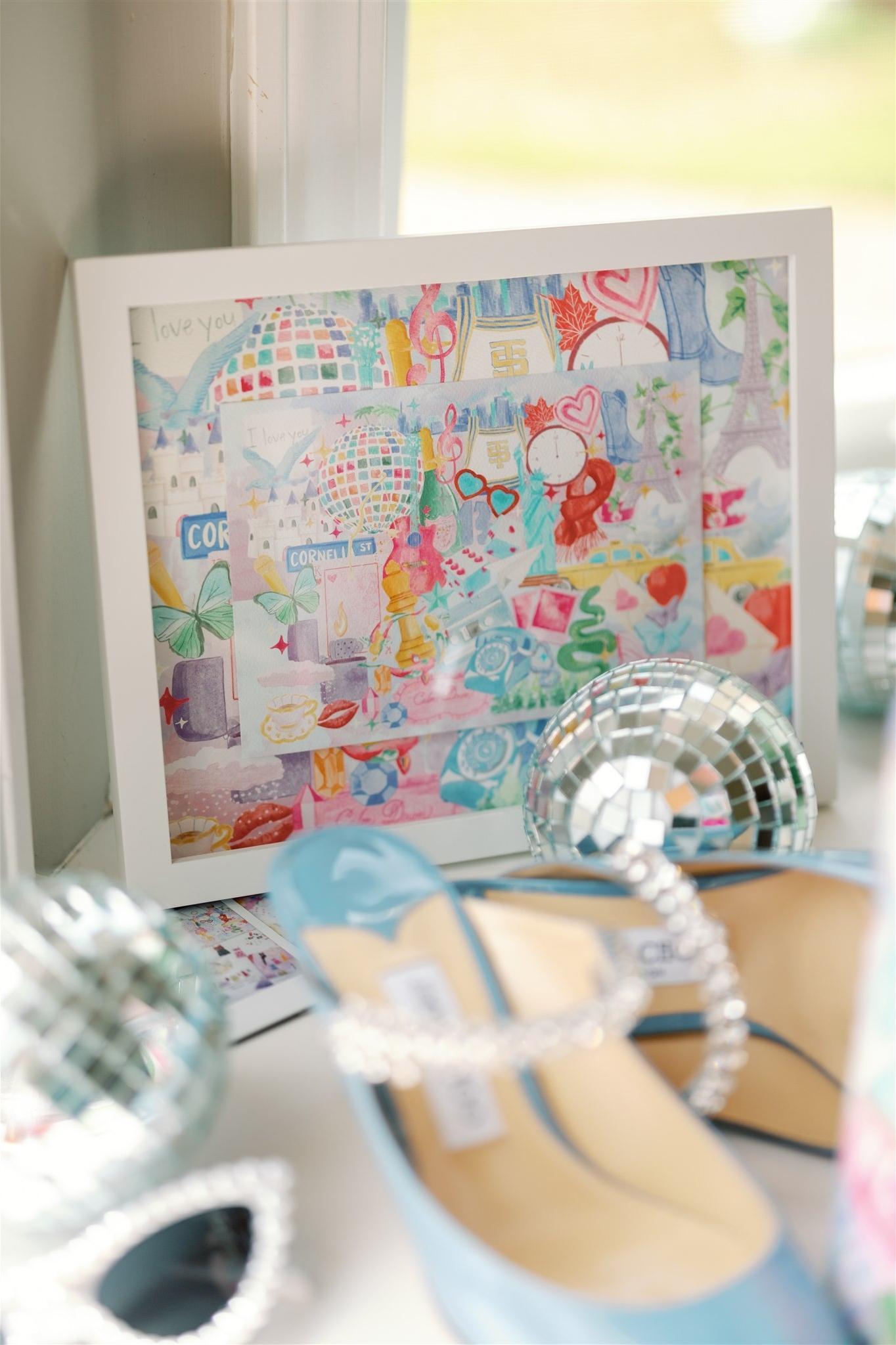 Eras Watercolor Art Print