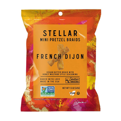 French Dijon Pretzel Braids