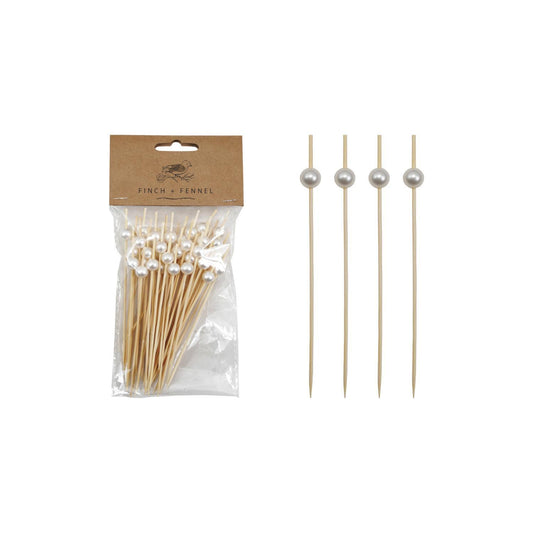 Bamboo Beaded Skewers