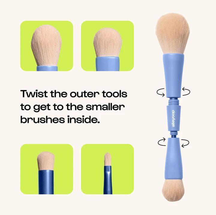 Overachiever - 4-in-1 Makeup Brushes