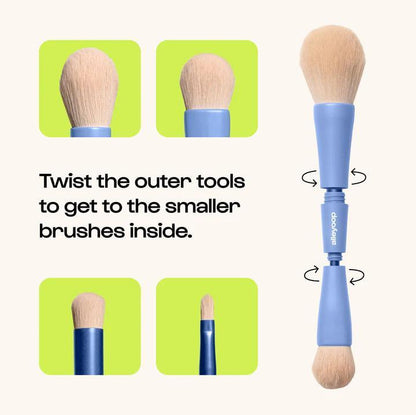 Overachiever - 4-in-1 Makeup Brushes