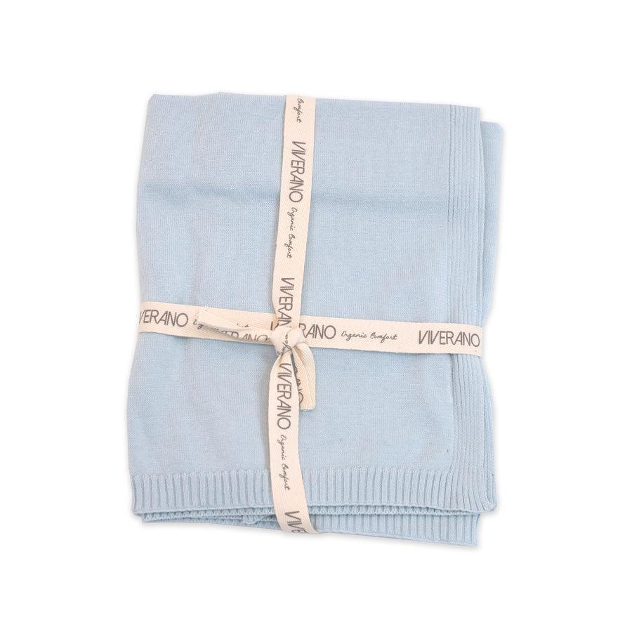 MILAN KNIT ORGANIC COTTON BABY BLANKET