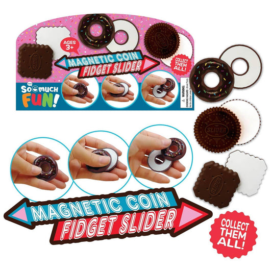 Magnetic Coin Fidget Slider