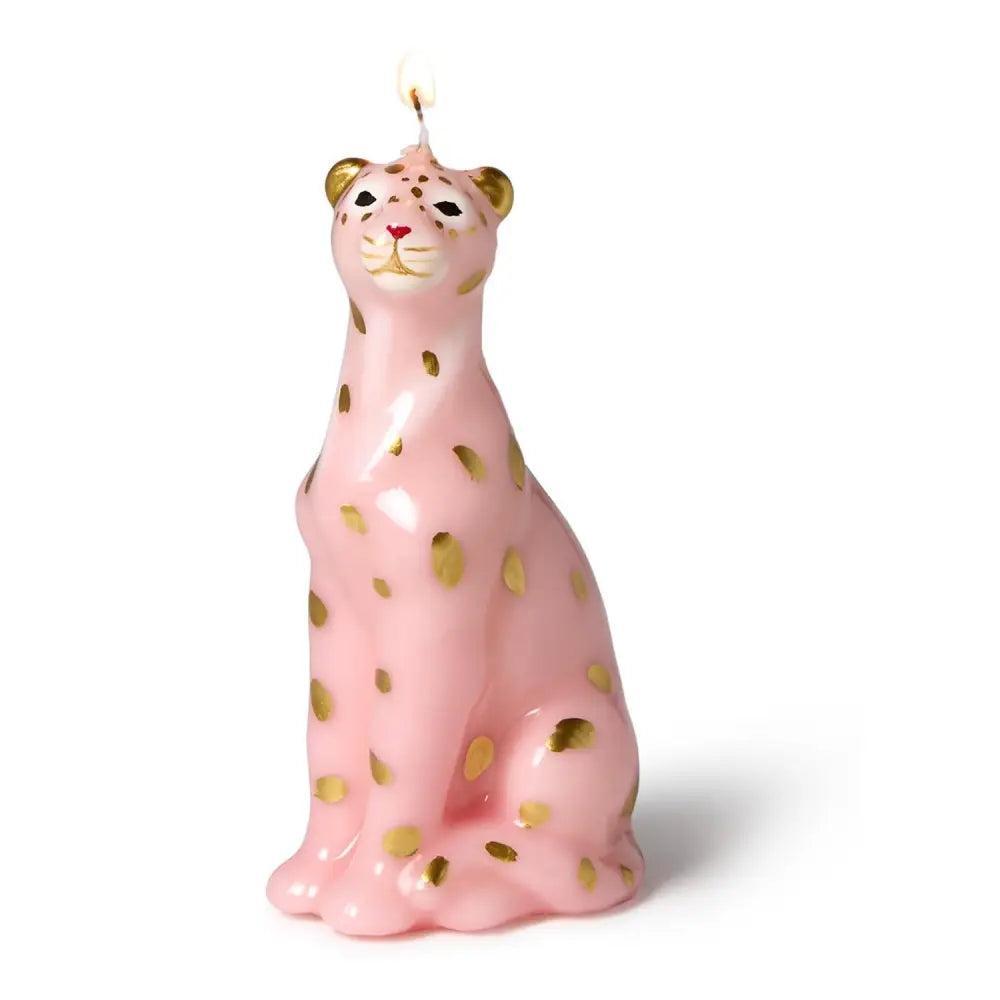 Leopard Sculpted Candle
