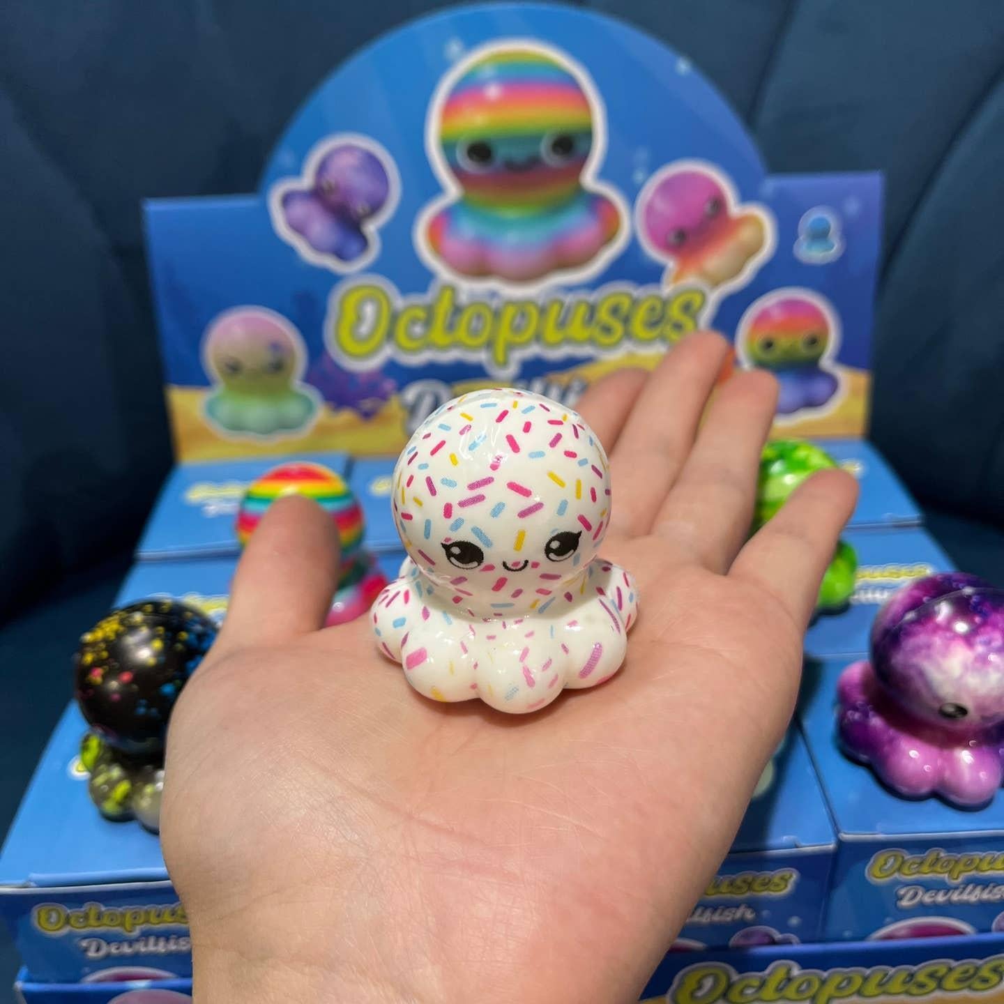 MINI Blind Box Slow-Rise Foam Octopus