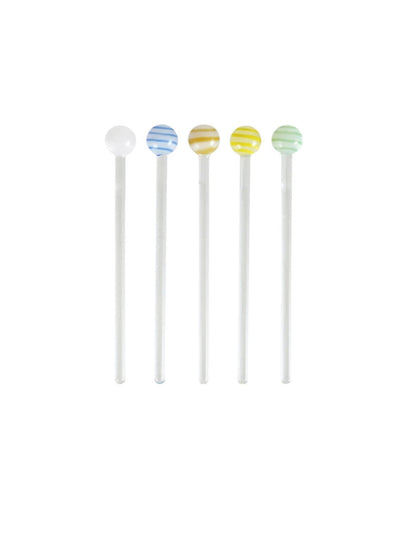 Blown Glass Ball Stirrers