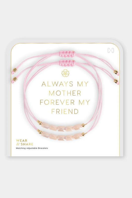 Wear & Share Matching Adjustable Bracelets