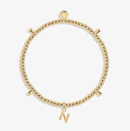 Alphabet Initial Bracelet