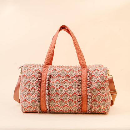 On-the-Go Quilted Weekender Bag