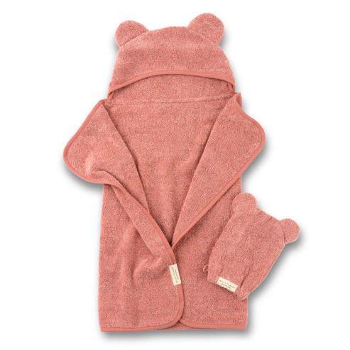 Baby Towel & Wash Mitt Set