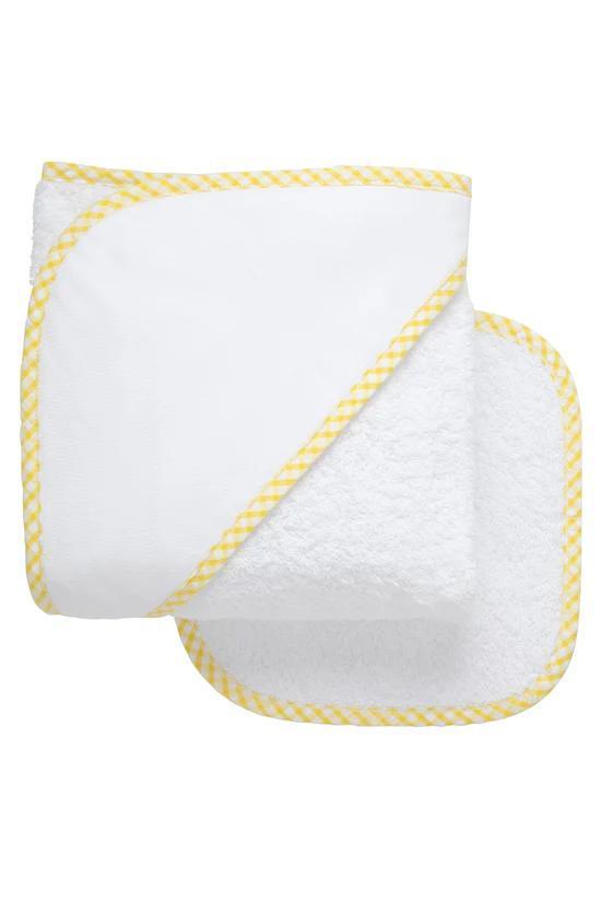 Baby Hooded Towel & Washcloth Set