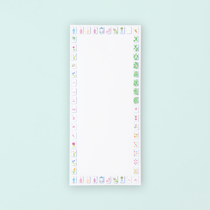 Watercolor Printed List Pad