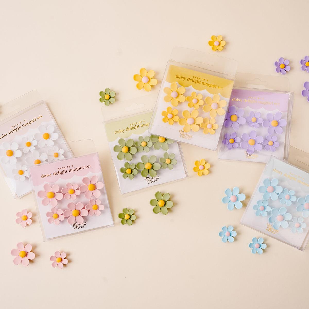 Daisy Delight Magnet Set