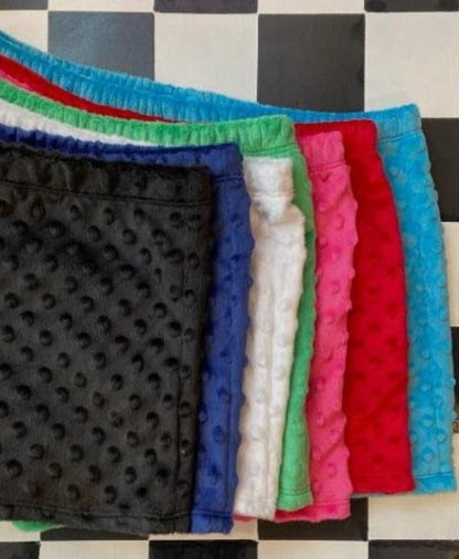 Minky Dot Sleep Shorts