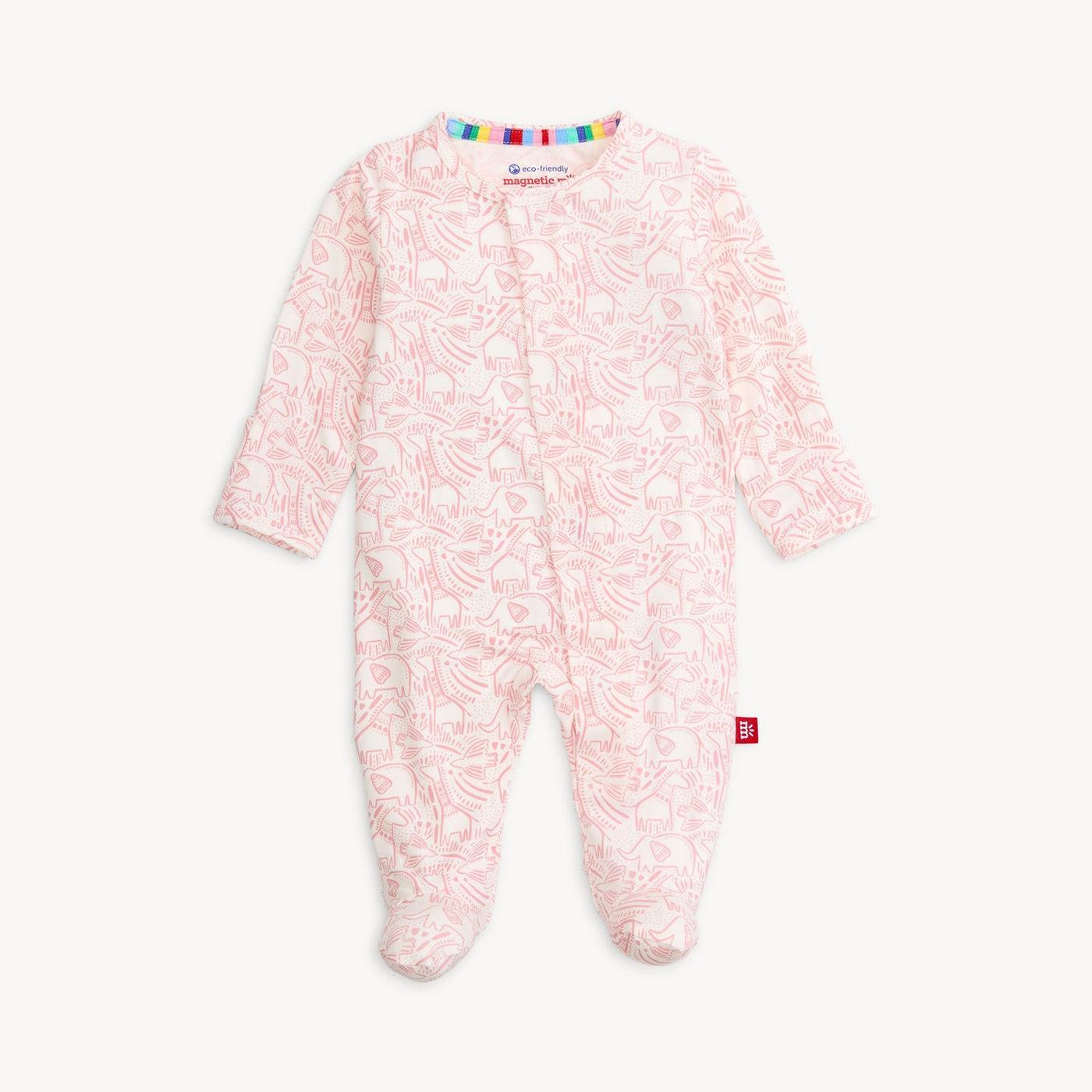 Pink Herds of a Feather Magnetic Footie