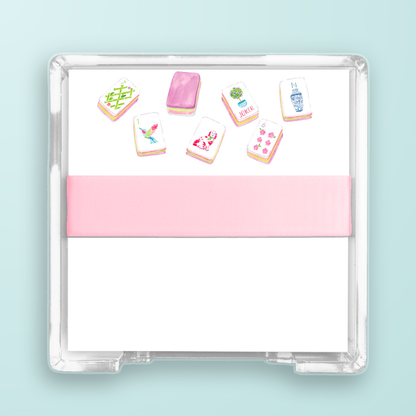 Watercolor Printed Desk Set