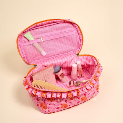 Glam & Go Quilted Cosmetic Bag