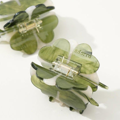 Four Leaf Clover Claw Clip