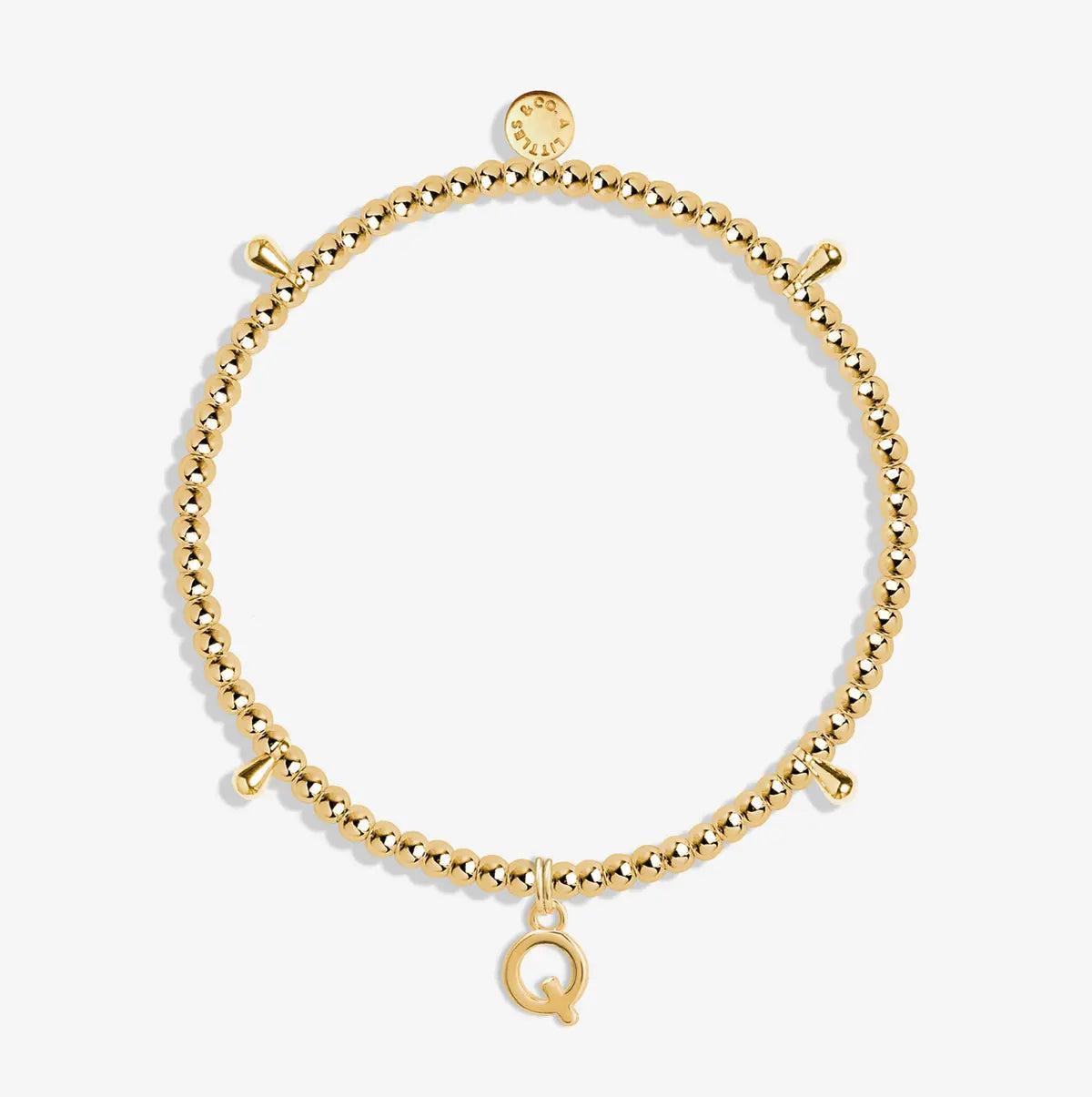 Alphabet Initial Bracelet