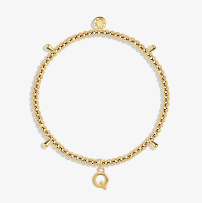 Alphabet Initial Bracelet