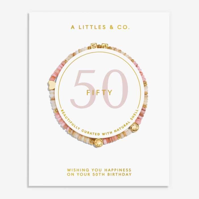 Milestone Birthday Bracelet
