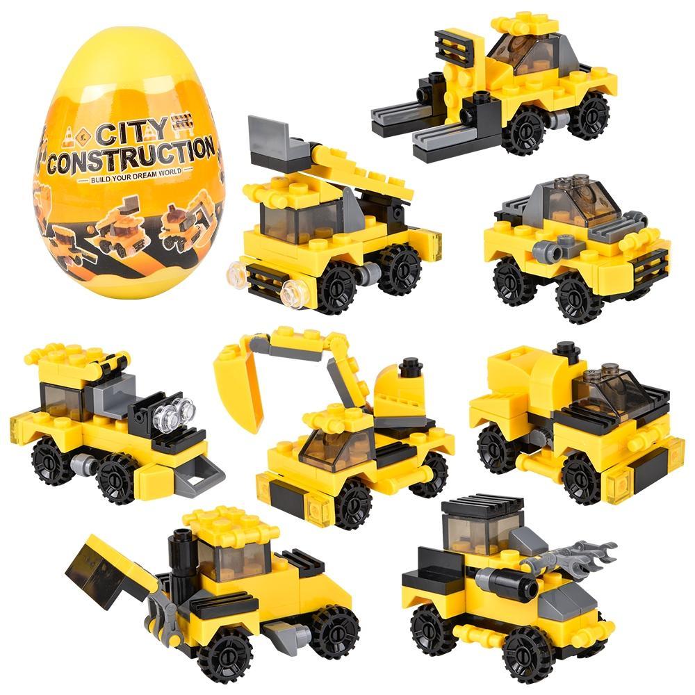 Building Blocks Construction Truck Eggs
