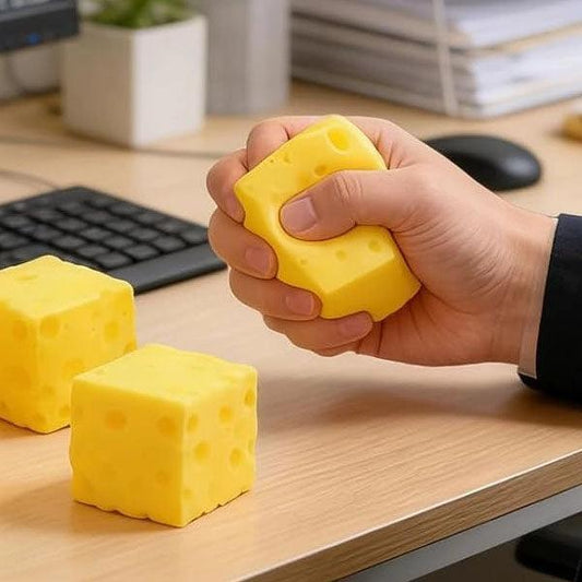 Stress Ball Squishies Cheese Block