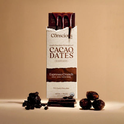 Date Sweetened Dark Chocolate Bars