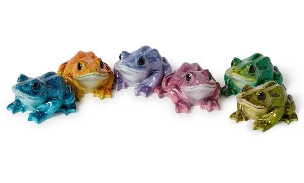 Hand-Painted Frog