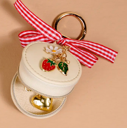 Travel Jewelry Case Bag Charm