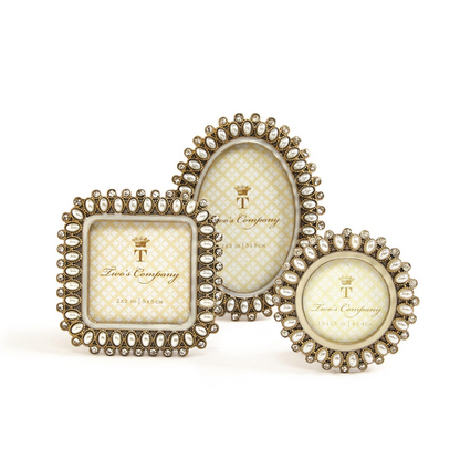 Precious Pearls Jeweled Mini Photo Frame