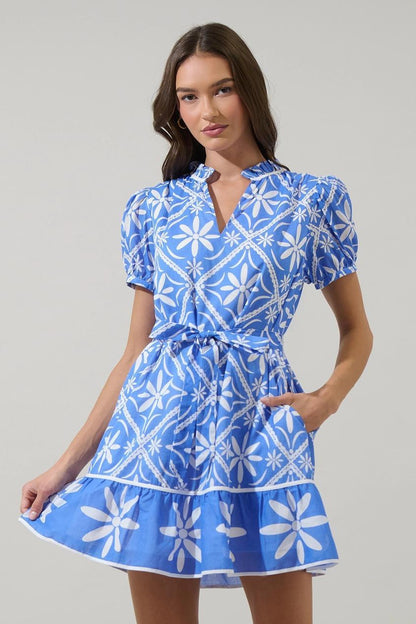 Alexie Floral Susi Shift Mini Dress