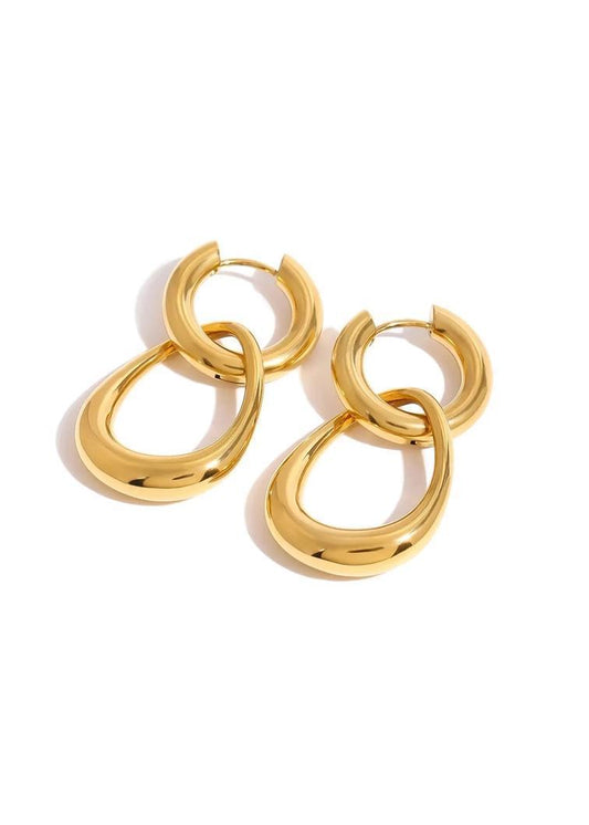 Mason 2-in-1 Huggie Hoops
