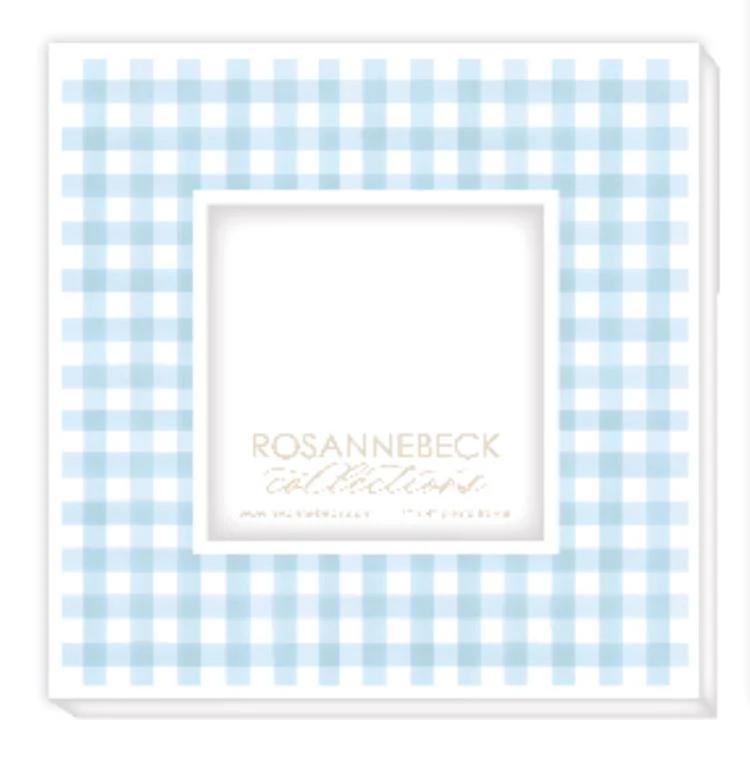 Gingham Baby Frame