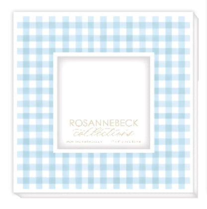Gingham Baby Frame