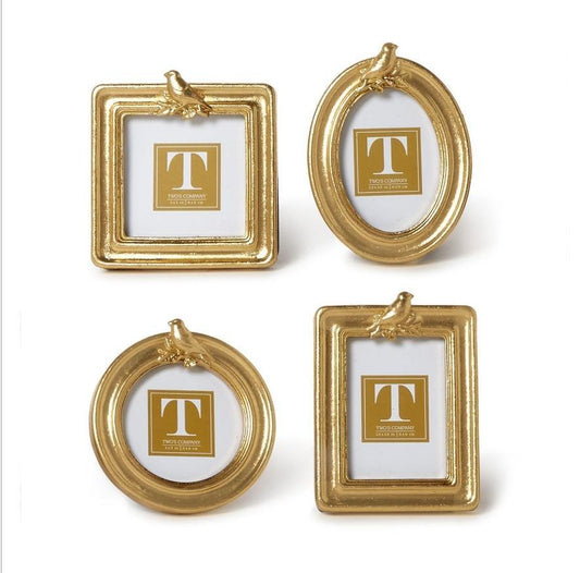 Gold Bird Mini Frame