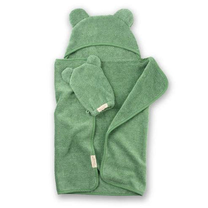 Baby Towel & Wash Mitt Set