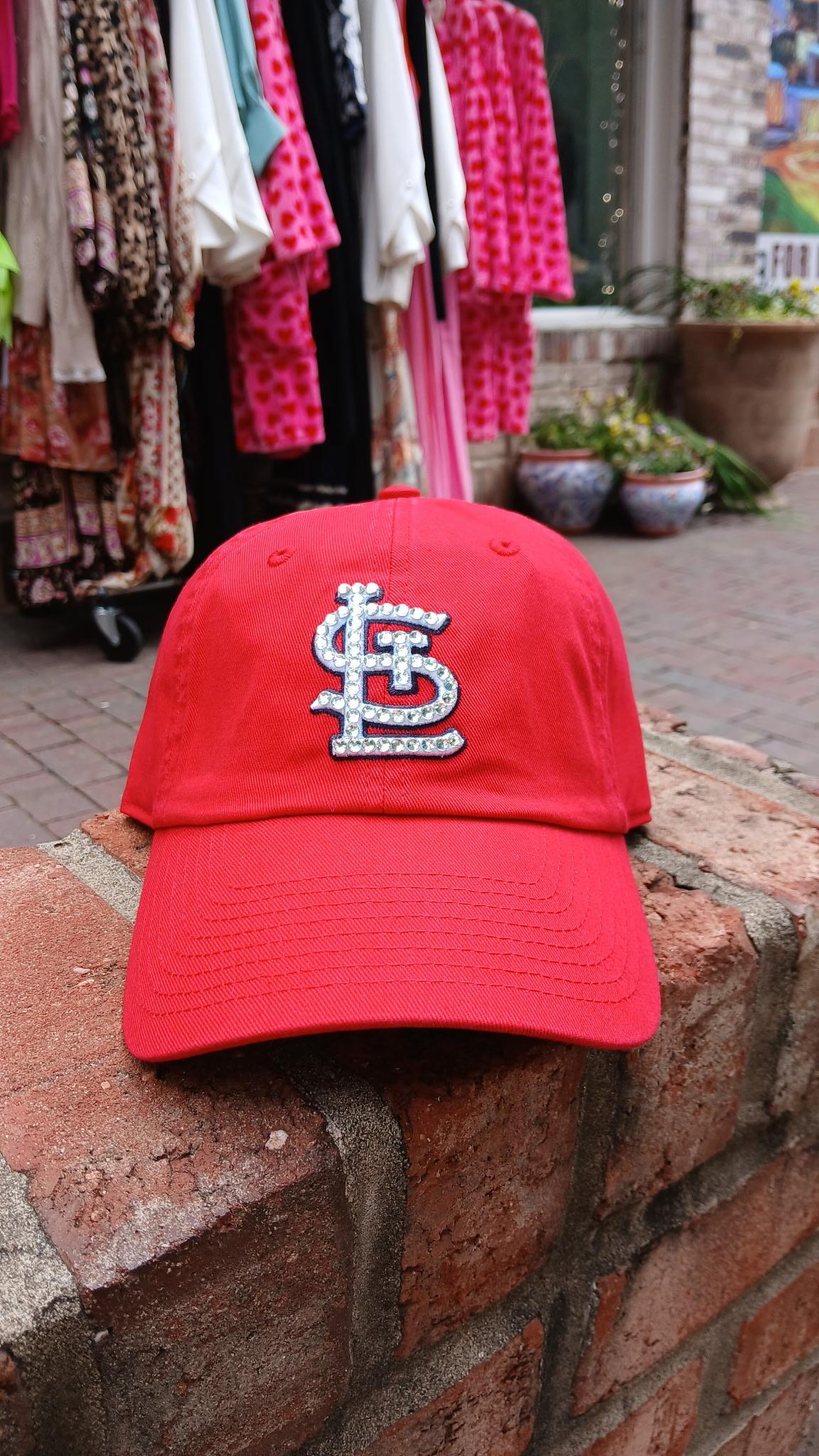 STL bling baseball hat