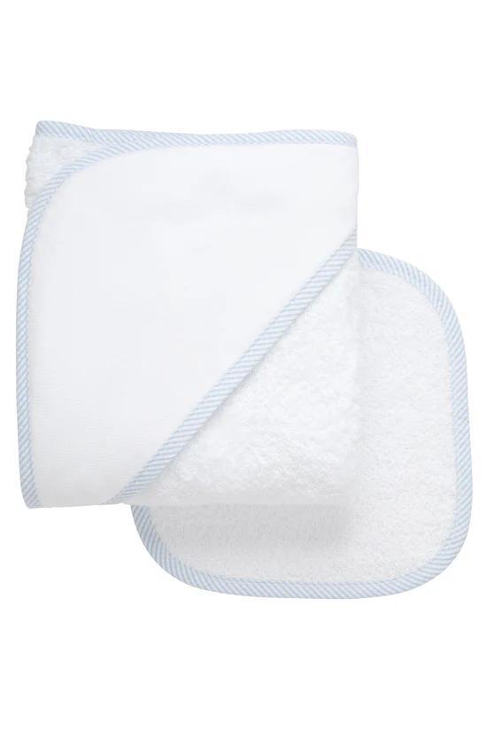 Baby Hooded Towel & Washcloth Set