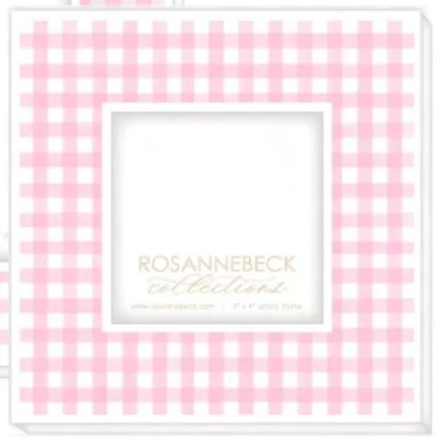 Gingham Baby Frame