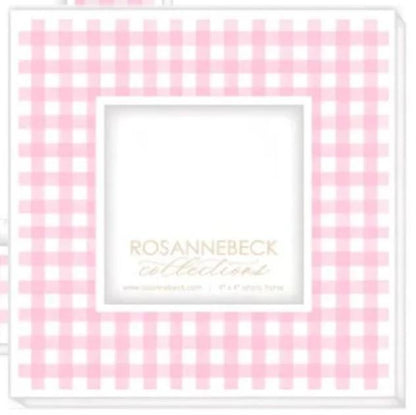 Gingham Baby Frame