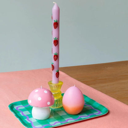3D Color Pop Dinner Candles