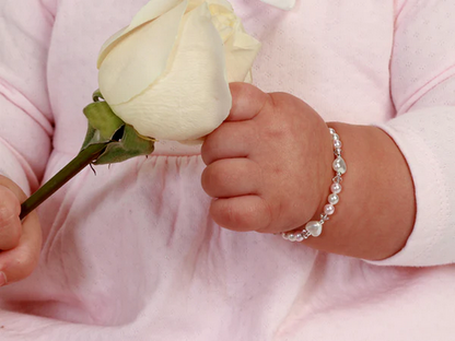 Sterling Silver SweetHeart Baby Bracelet