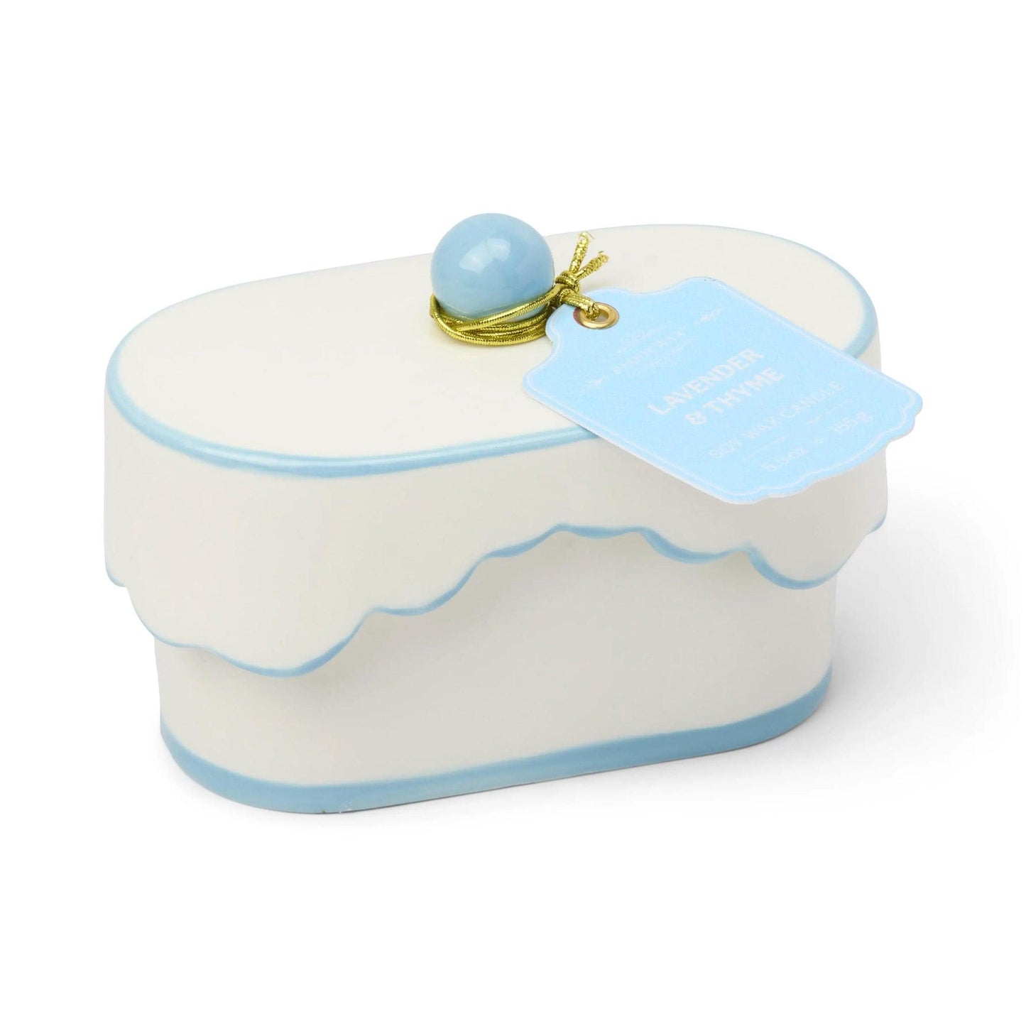 Chérie 5.5 oz. Porcelain Candle w/ Lid