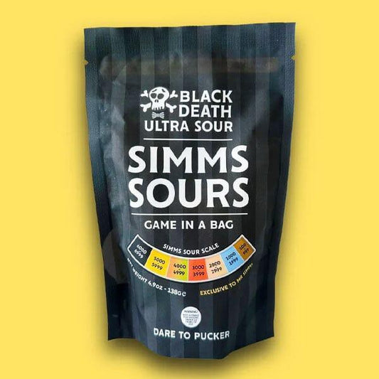 Simms Sours: Sour Scale Game in A Bag