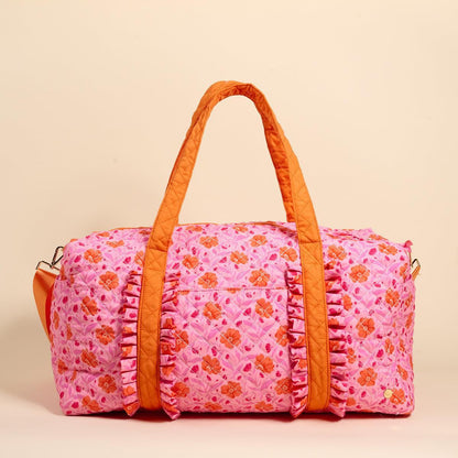 On-the-Go Quilted Weekender Bag