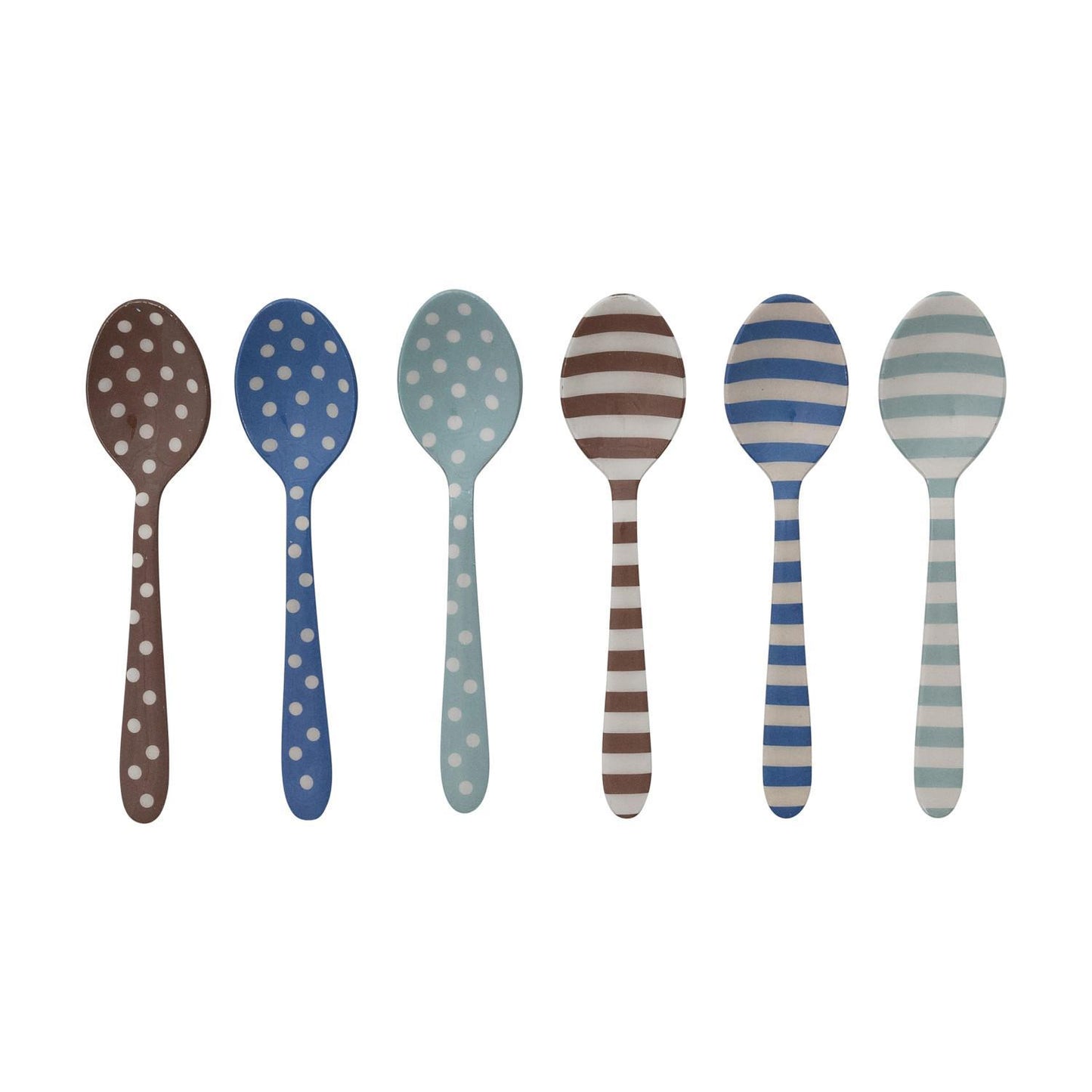 Stripes/Dots Enameled Utensils
