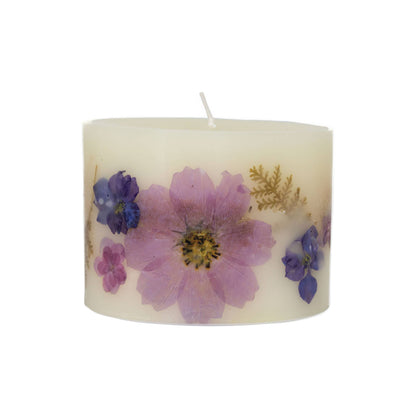 Roman Lavender Petite Oval Botanical Candle