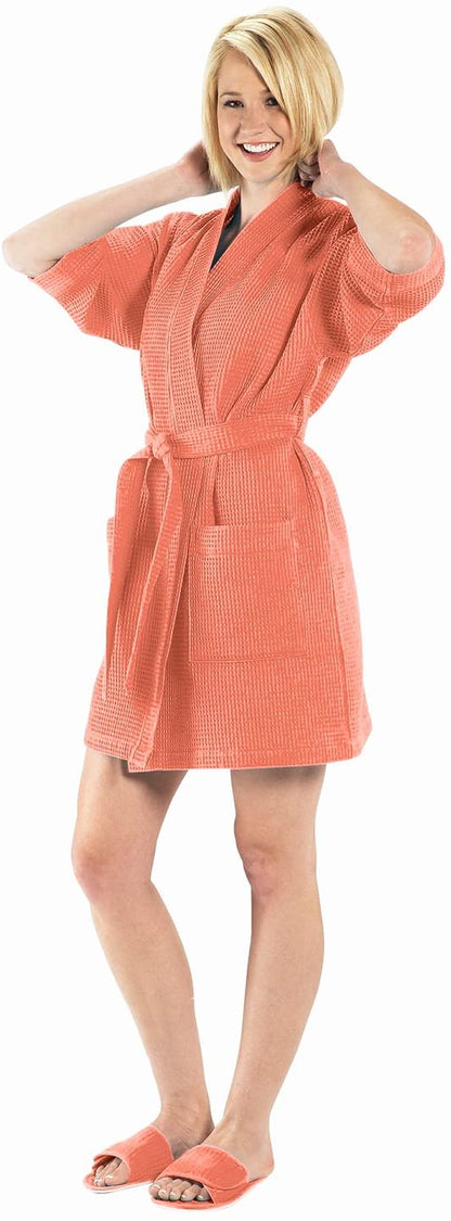 Monogrammed Waffle Robe