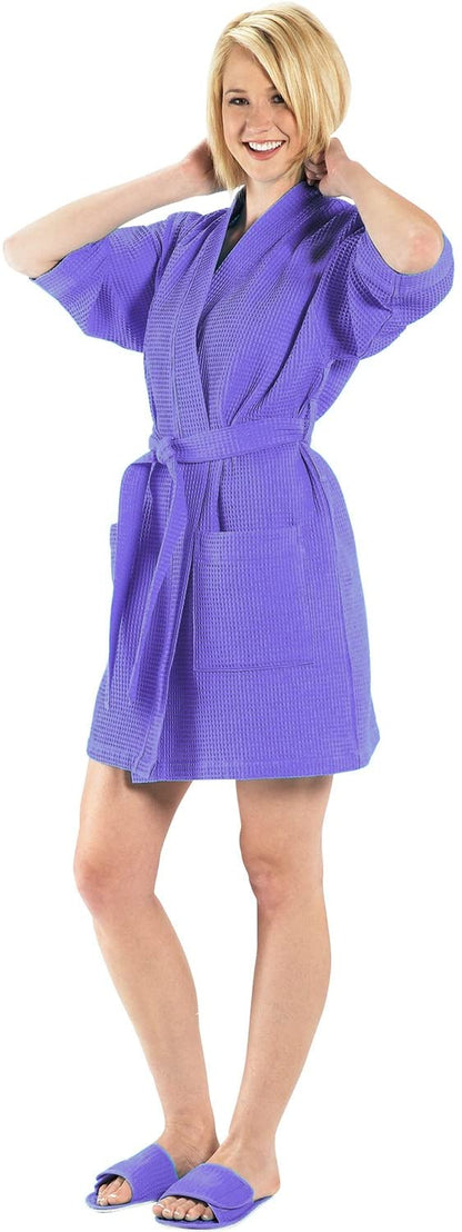 Monogrammed Waffle Robe